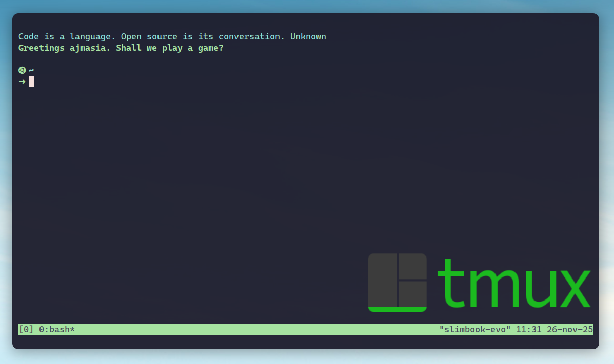 Integrando Tmux en nuestro flujo de trabajo